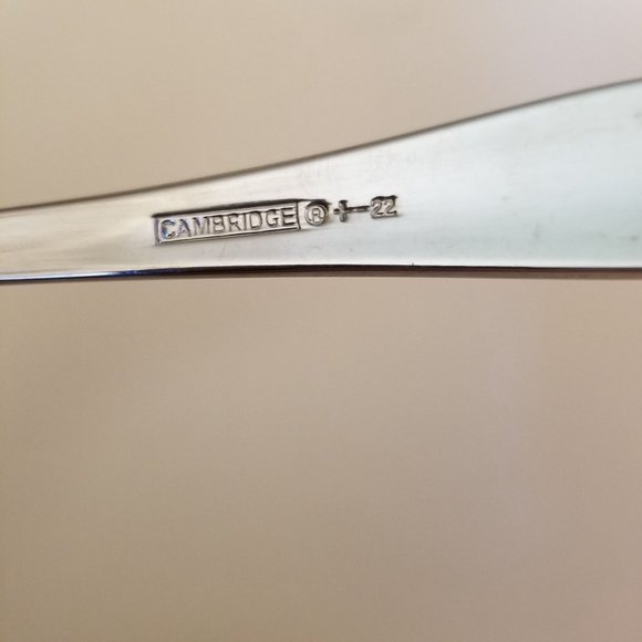 23 Pc Cambridge Flatware Lot Stainless Steel‎ Gift + - 22 - Picture 2 of 5